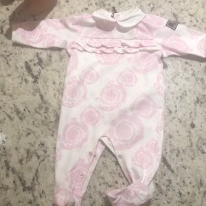 Girl young Versace onesie size 3m